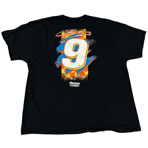 VTG Hooters Hendrick  Racing Tee XXL 1992 Nascar Winston Cup Single Stitch USA - Picture 3 of 5